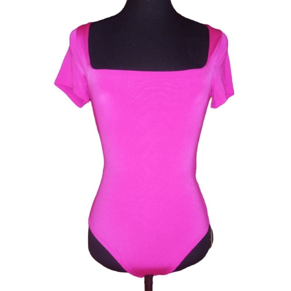 Square Neck Bodysuit ((0097)